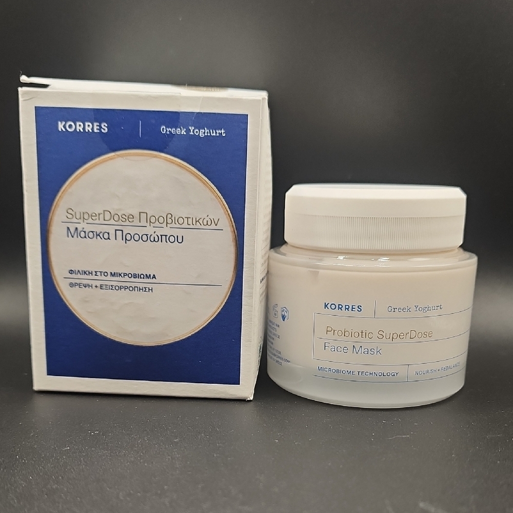 Korres Greek Yoghurt Probiotic SuperDose Face Mask